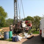 DOMESTIC BOREHOLE AT WOODBRIDGE SUFFOLK
